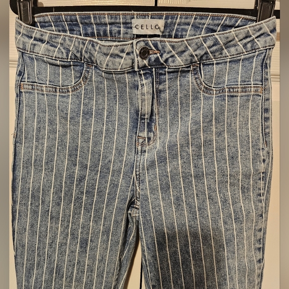 Cello Blue Flare & Wide Leg Jeans - Picture 8 of 14